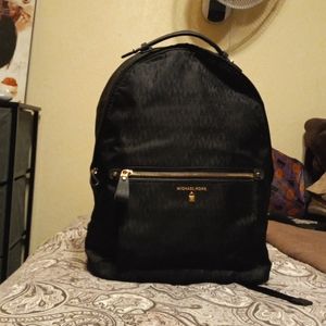 Michael Kors black backpack
